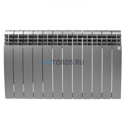 Радиатор Royal Thermo 500 х 12 секций BiLiner Silver Satin биметаллический секционный НС-1176316